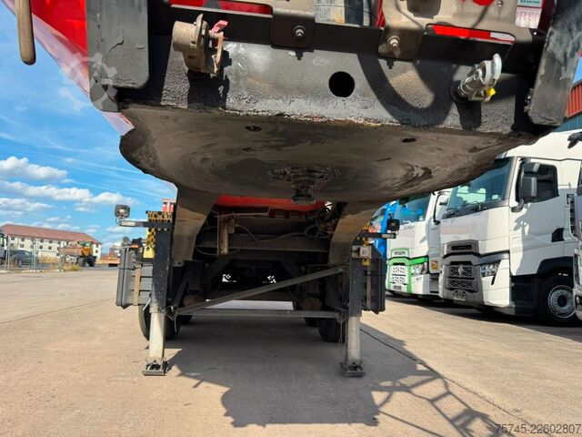 Tipper semitrailer KEMPF SKM 35/3 * HARDOX * ALCOA * LIFTACHSE *STAHL*TÜV