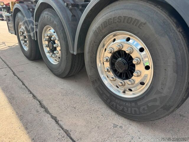 Tipper semitrailer KEMPF SKM 35/3 * HARDOX * ALCOA * LIFTACHSE *STAHL*TÜV