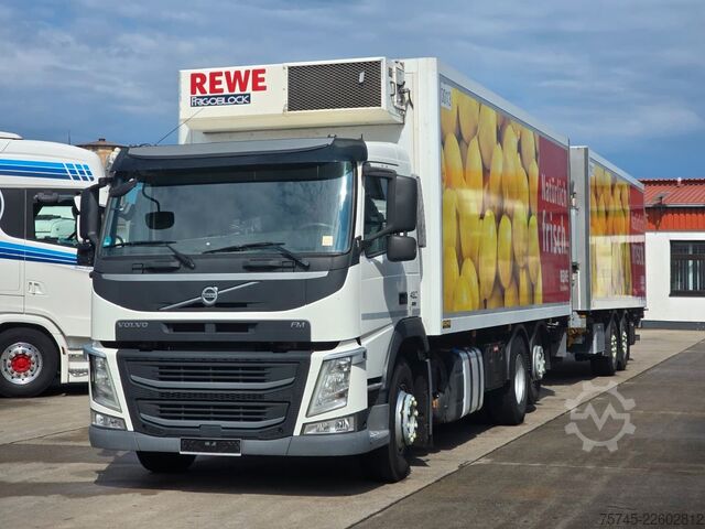 Refrigerated truck VOLVO FM420*FRIGOBLOCK*ROHR DURCHLADER*LBW  2.5T*