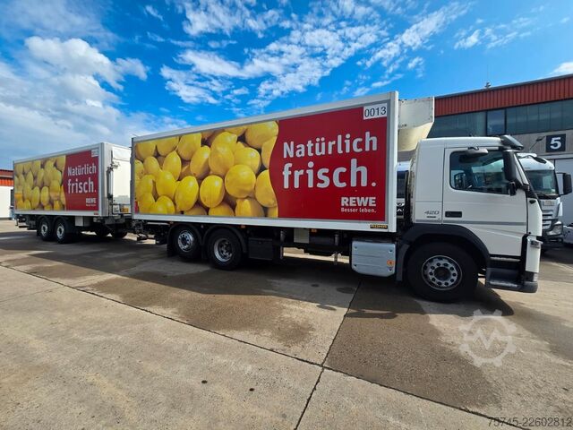 Refrigerated truck VOLVO FM420*FRIGOBLOCK*ROHR DURCHLADER*LBW  2.5T*
