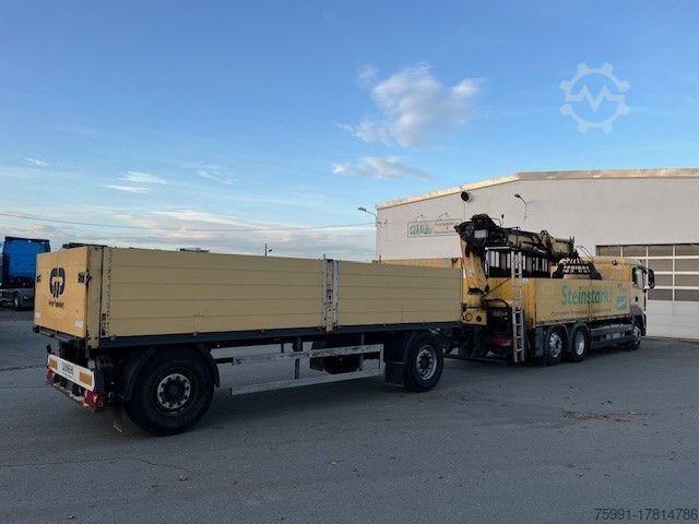 Open trailer CARNEHL CPA Baustoffanhänger