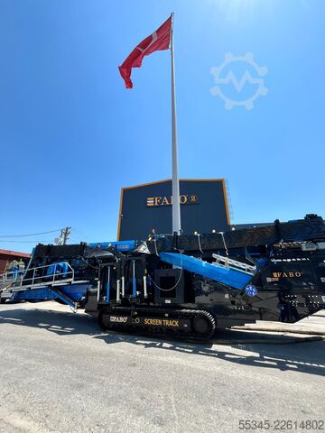 Screening Machine FABO Tracked Screening Plant Mobile Screening Plant FTS-1560