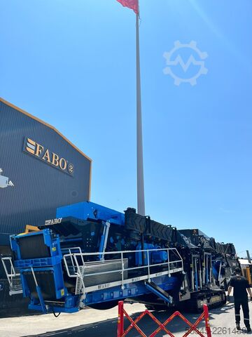 Screening Machine FABO Tracked Screening Plant Mobile Screening Plant FTS-1560