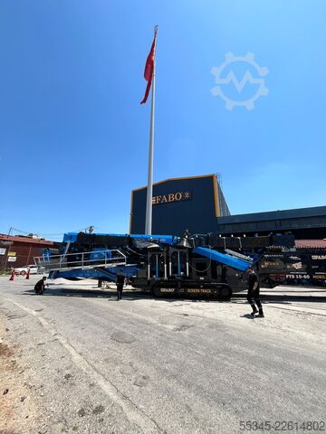 Screening Machine FABO Tracked Screening Plant Mobile Screening Plant FTS-1560