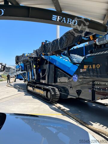 Screening Machine FABO Tracked Screening Plant Mobile Screening Plant FTS-1560
