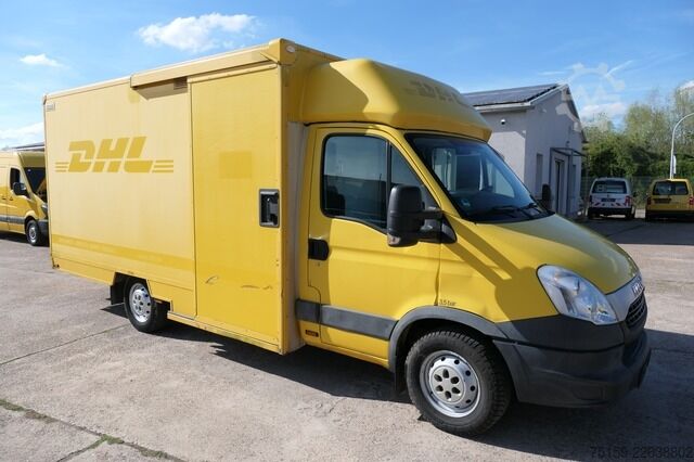 Transporter mit Koffer iveco Daily 35 S11 C30C AUTOMATIK KAMERA Regale LUFT DURCHGANG EURO-5 CoC