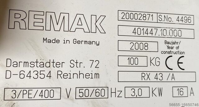 Linear robots, stand-alone handling Remak Picker RX43/A 100 kg