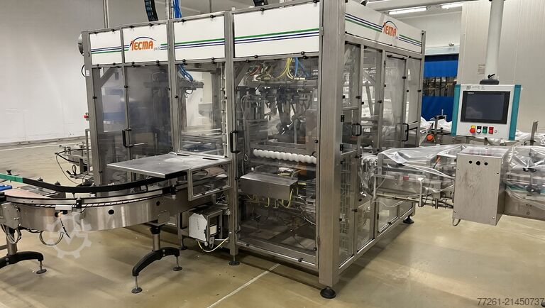 Sealed cups dual packer TECMA SEALED CUPS DUAL PACKER x2, x4, x6 PACK CARTON