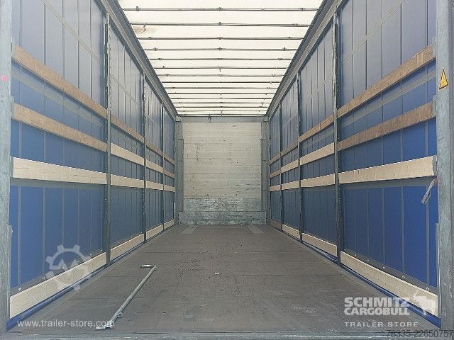 Auflieger mit Pritsche & Plane Schmitz Cargobull Curtainsider Mega