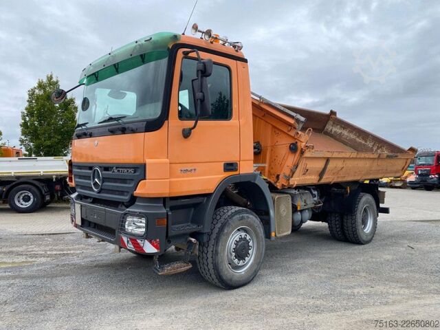 Kipper LKW MERCEDES-BENZ Actros 1841 AK 4x4 2-Achs Allradkipper Meiller