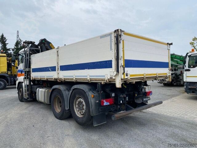 Kipper LKW MAN TG-S 26.400 6x2-2 BL 3-Achs Kipper Kran +Funk+Gr