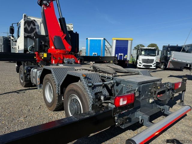 Heavy-duty truck Tatra 6x6x6 Phoenix Kran Fassi F545 + Fly JIB