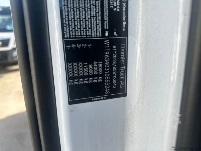 Standard tractor unit MERCEDES-BENZ Actros1851 Safety 1150L Xenon Retarder Standklim