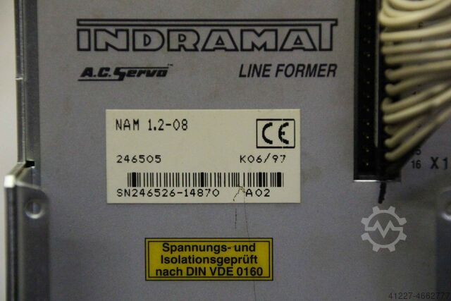A.C. Servo Line Former Indramat NAM 1.2-08