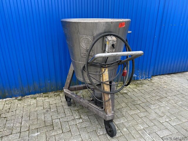 Edelstahlbehälter Rührwerksbehälter Tank  10524