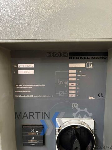 Vertikales Bearbeitungszentrum DECKEL MAHO DMC 64 V linear