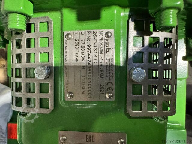 Hochdruckpumpe KSB KSB MCPK150-125-200 VX LXM