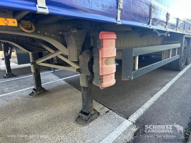Open semitrailer with tarp Schmitz Cargobull Semitrailer Curtainsider Standard