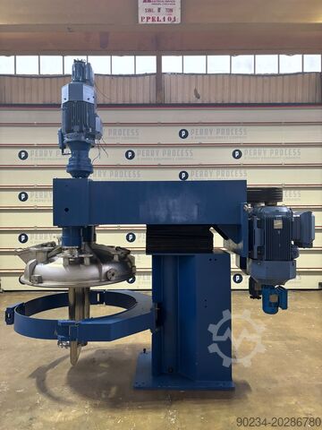 Gebrauchter 700-Liter Molteni Modell MPME700SV-TDS Edelstahl-Dreifach-Vakuummischer Molteni MPME700SV-TDS