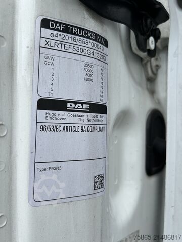 Standard tractor DAF XG 480 FT / 332 dkm / Full LED / 2 Tanks / MX B...