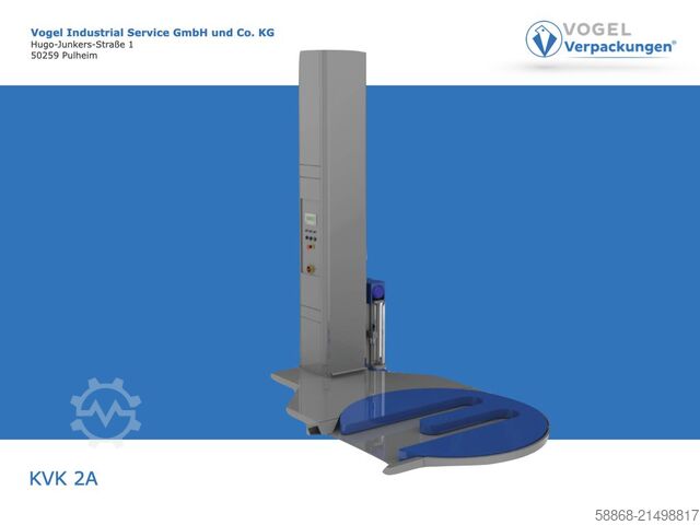 Halbautomatischer Palettenwickler  KVK 2A