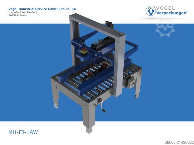 Kartonverschließmaschine Kartonverschließer MH-FJ-1AW
