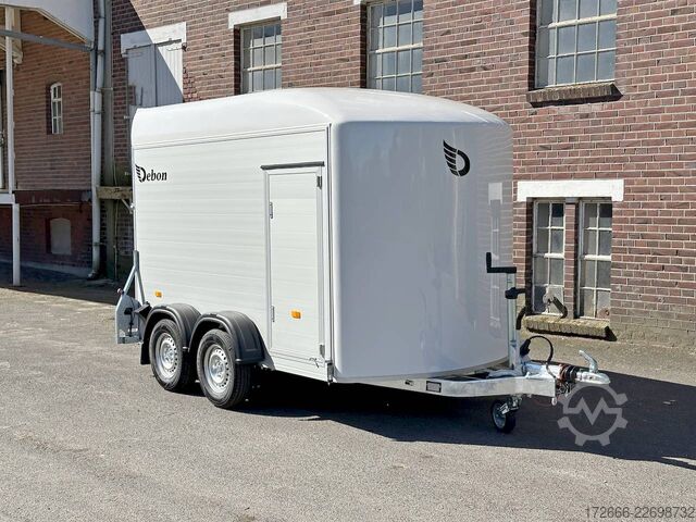Box trailer Debon CHEVAL LIBERTE DEBON C500 ALU ROADSTER WEISS +SEITENTÜR
