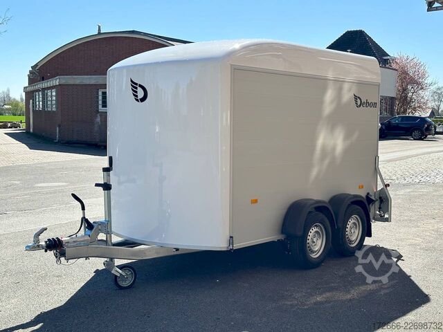 Box trailer Debon CHEVAL LIBERTE DEBON C500 ALU ROADSTER WEISS +SEITENTÜR