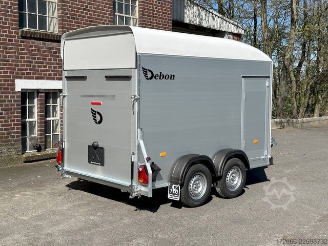 Box trailer Debon CHEVAL LIBERTE DEBON C500 ALU ROADSTER WEISS +SEITENTÜR