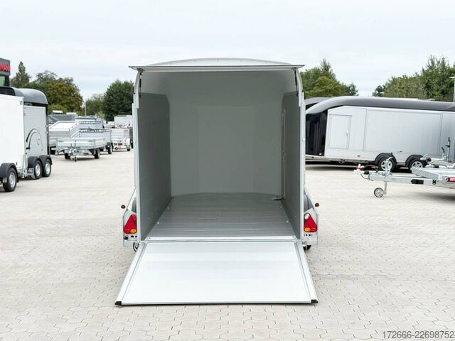 Box trailer Debon CHEVAL LIBERTE DEBON C700 ALU ROADSTER WEISS +SEITENTÜR