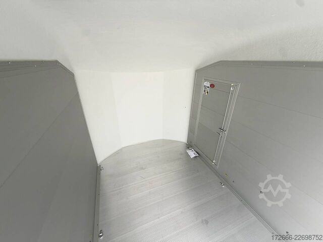 Box trailer Debon CHEVAL LIBERTE DEBON C700 ALU ROADSTER WEISS +SEITENTÜR