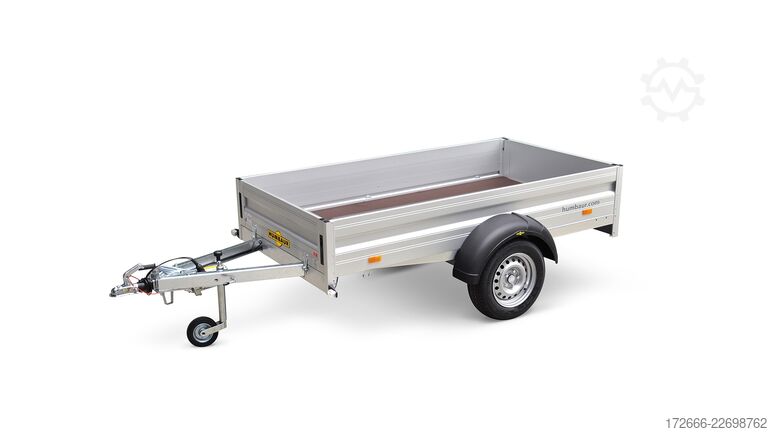 Box trailer Humbaur HA 152513 KV 251X131X35CM 1500KG TIEFLADER | BUGKLAPPE