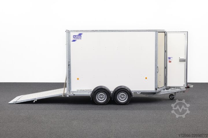 Box trailer Ifor Williams BV 105G | HECKRAMPENKOMBI 300X147X214CM 2700KG KOFFERANHÄNGER