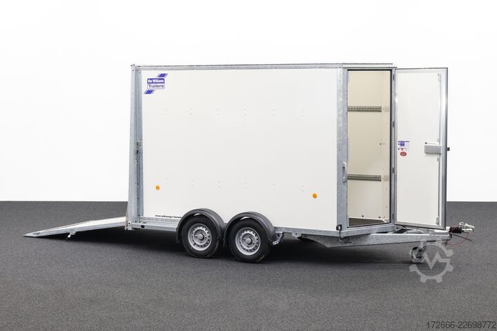 Box trailer Ifor Williams BV 105G | HECKRAMPENKOMBI 300X147X214CM 2700KG KOFFERANHÄNGER