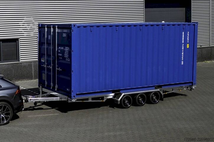 Containeranhänger Vlemmix 20 FT CONTAINERANHÄNGER | TRIDEM 600X244CM 3500KG - 20 FUß CONTAINER