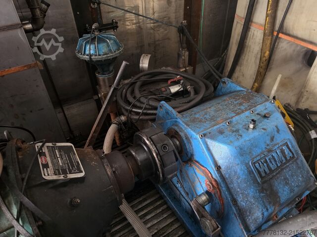 Hochdruckwasserstrahl im Container Woma 325ZP30