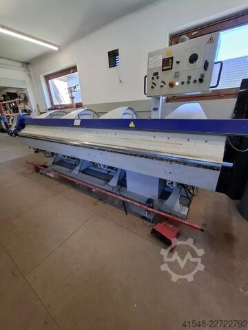 Swing bending machine, folding bench Biegemaster BMR 4. 1,25