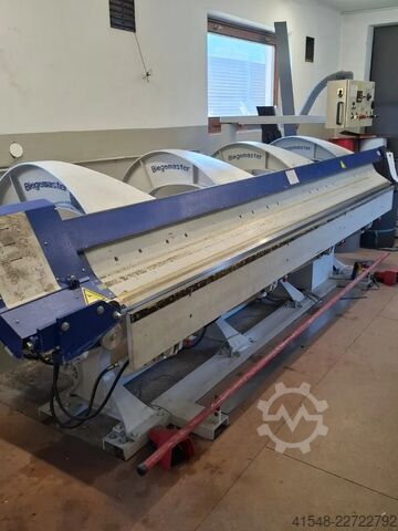 Swing bending machine, folding bench Biegemaster BMR 4. 1,25