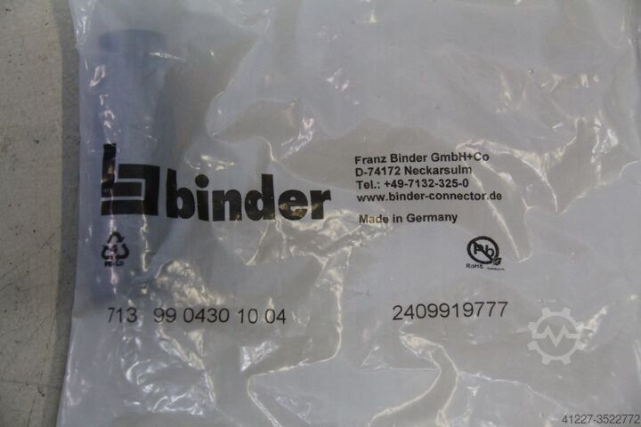 Connectors, 10 pieces Binder 713 99 0430 1004