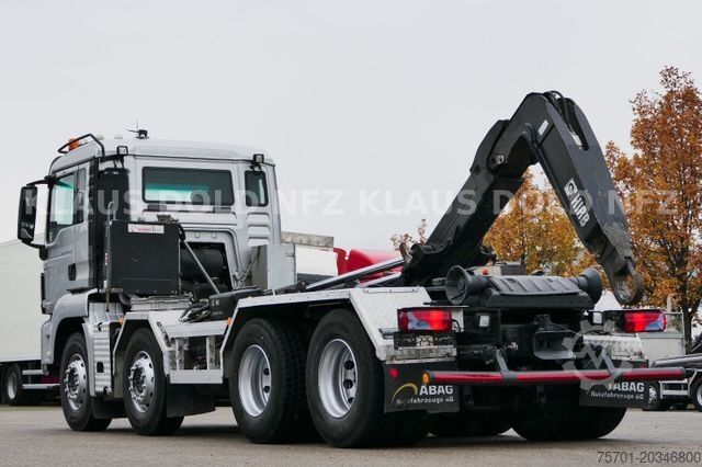 Roll-off tipper truck MAN TGS 35.440 Abrollkipper HIAB Retarder Euro 5
