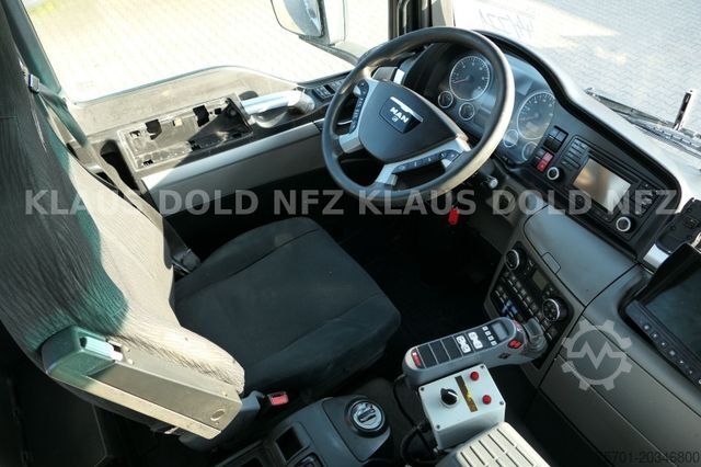 Roll-off tipper truck MAN TGS 35.440 Abrollkipper HIAB Retarder Euro 5