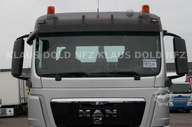 Roll-off tipper truck MAN TGS 35.440 Abrollkipper HIAB Retarder Euro 5