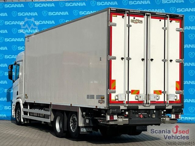 Refrigerated truck Scania R 410 B6x2*4NB LNG RETARDER FRIGO CHEREAU 765x250x