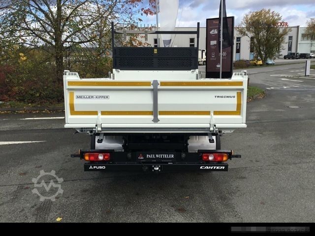 Dreiseitenkipper FUSO Canter 7C18 Meiller-Trigenius-Kipper + Gerätebox