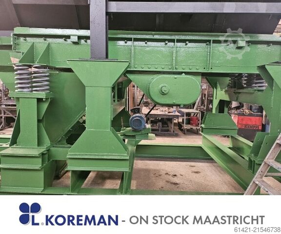 Metso Trichter mit Vibrationsrinne Metso Hopper with Vibrating Chute