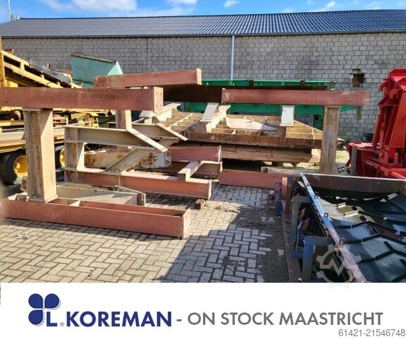 Nordberg Aufgabetisch mit Bunker Test Feeding table Nordberg with Hopper