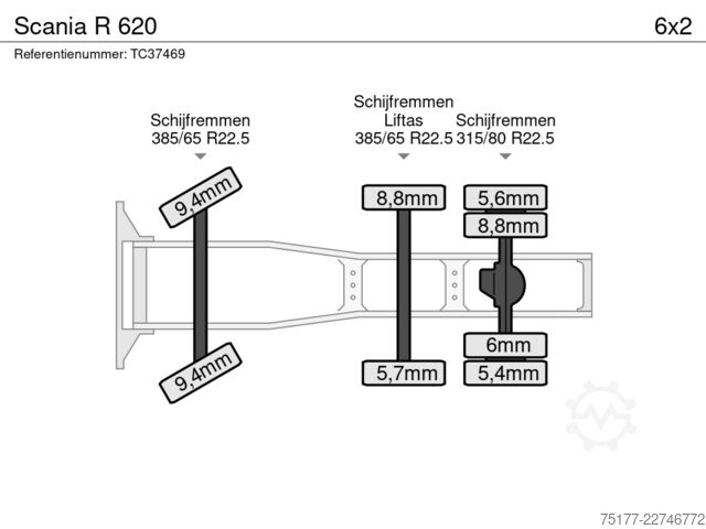Standard-SZM Scania R 620