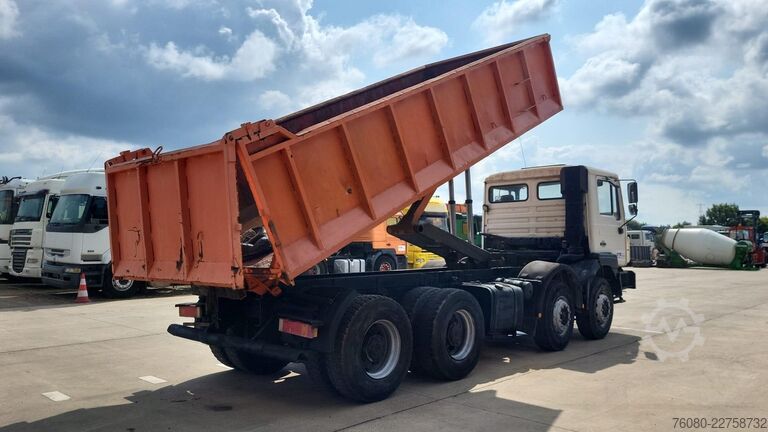 Tipper MAN 32.372 (BIG AXLE / STEEL SUSPENSION / MANUAL PU...