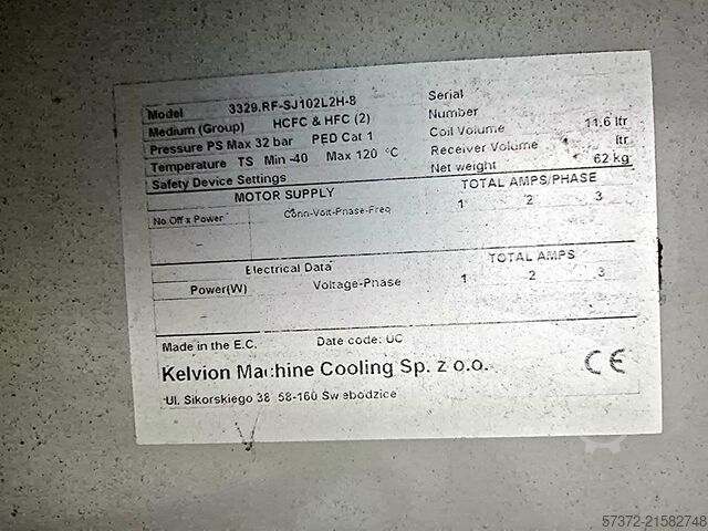 Kondensator Kelvion -SJ102L2H-8