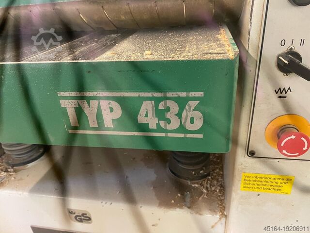 Dickenhobelmaschine Panhans 436